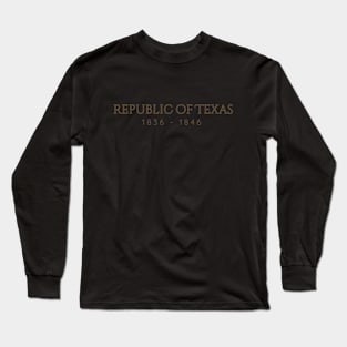 Republic of Texas Long Sleeve T-Shirt